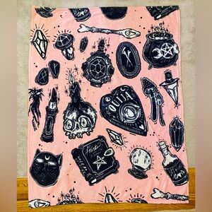 Fleece Occult/Magic/Witchy Blanket
